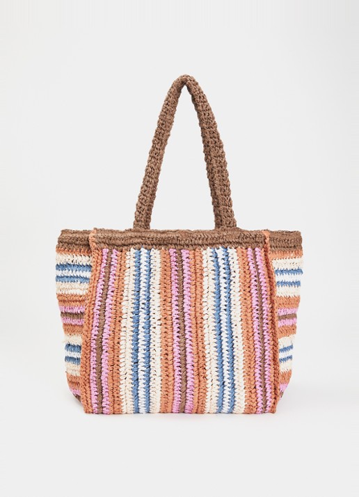 Becksöndergaard Tota shopper met streepprint