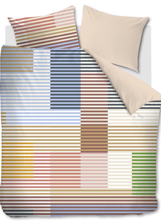 BeddingHouse Dutch Design Ginze dekbedovertrekset - inclusief kussenslopen - voorkant 3 multicolor