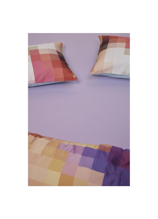 BeddingHouse Dutch Design Hoeslaken van  katoenblend, hoekhoogte 28 cm - detail 7 lila