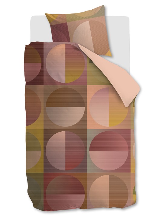 BeddingHouse Dutch Design Jazz dekbedovertrekset van  katoensatijn 210TC - inclusief kussenslopen