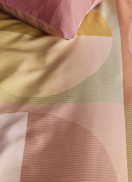 BeddingHouse Dutch Design Jazz dekbedovertrekset van  katoensatijn 210TC - inclusief kussenslopen - detail 4 multicolor