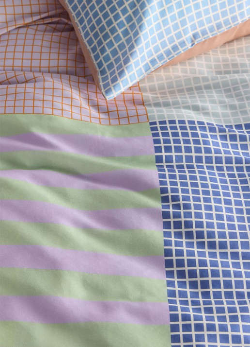 BeddingHouse Dutch Design La Rambla dekbedovertrekset - inclusief kussenslopen - detail multicolor