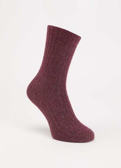 Bellerose Boti sokken in aplaca wolblend met glitter