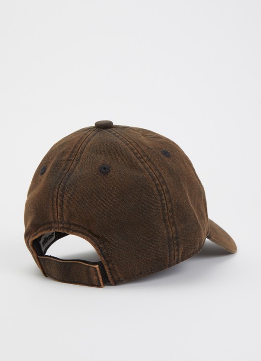 Bellerose Diesel pet met borduring - detail 2 zwart