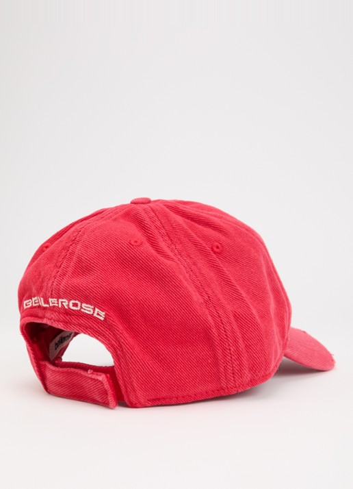 Bellerose Dooba pet met borduring - detail rood