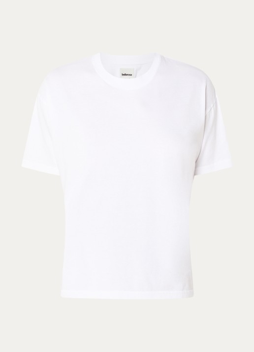 Bellerose Felio T-shirt met ronde hals - voorkant wit