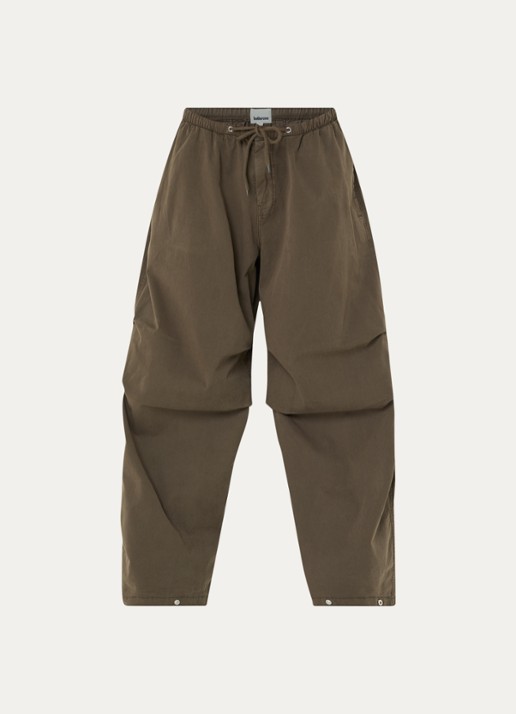 Bellerose Flames longsleeve met ronde hals - voorkant bruin