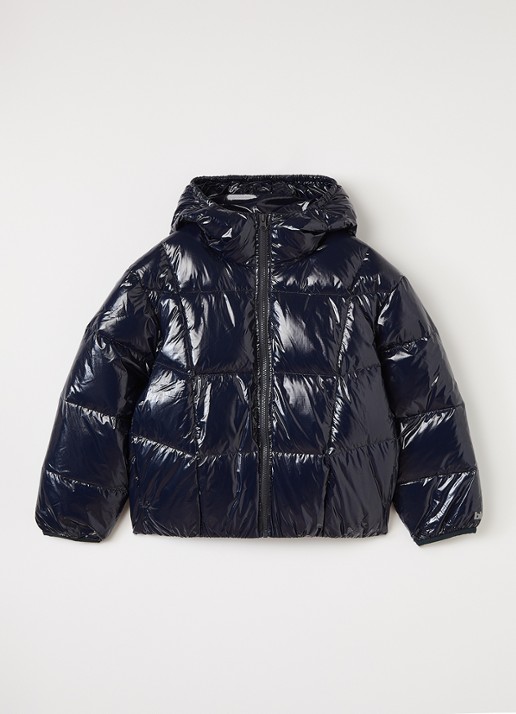 Bellerose Habu puffer jack met glanzende finish