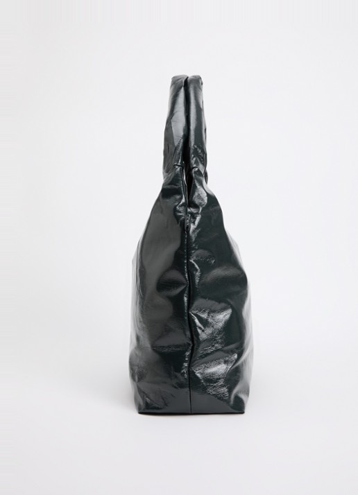 Bellerose Helbi schoudertas met afneembare schouderriem - detail 4 antraciet