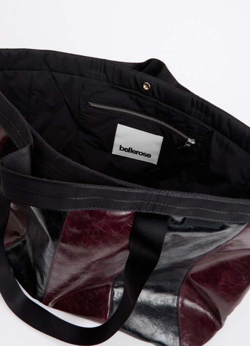 Bellerose Homty schoudertas - detail 3 zwart