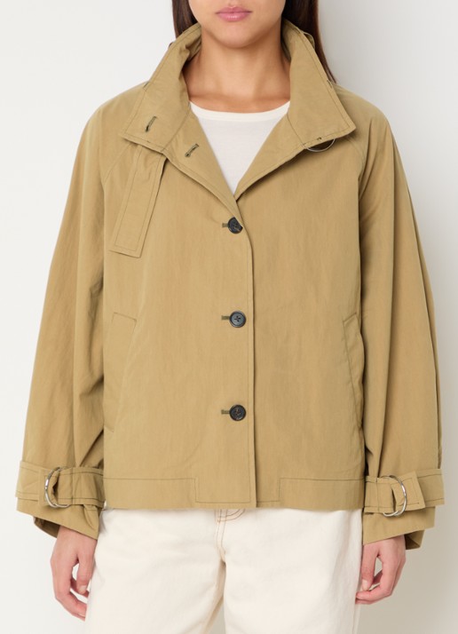 Bellerose Hubble trenchcoat met steekzakken