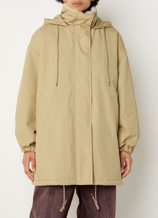 Bellerose Jade oversized gewatteerde parka met capuchon