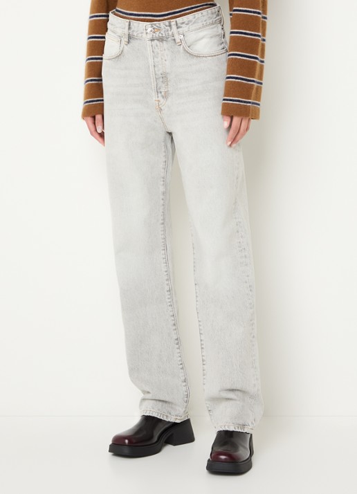 Bellerose Katy high waist slim fit jeans met gekleurde wassing