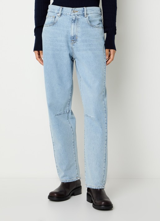 Bellerose Kurtis high waist balloon fit jeans met lichte wassing