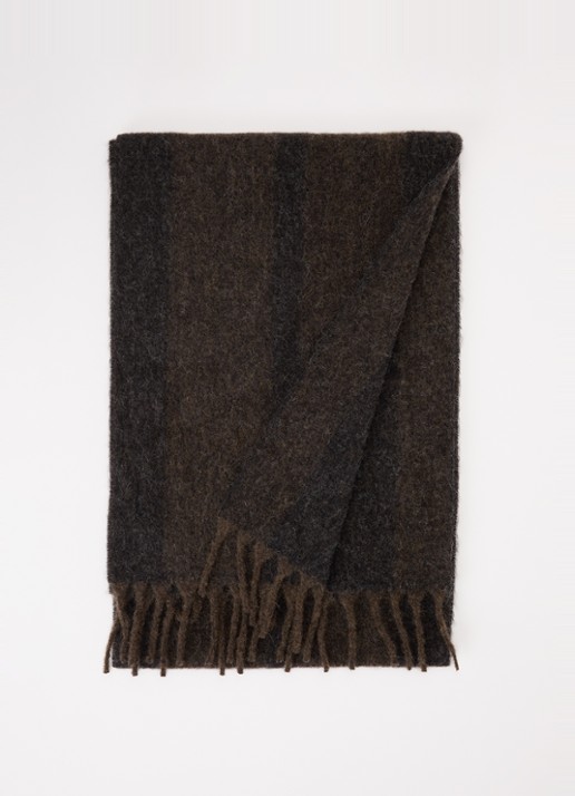Bellerose Moryan sjaal in alpaca wolblend 220 x 33 cm