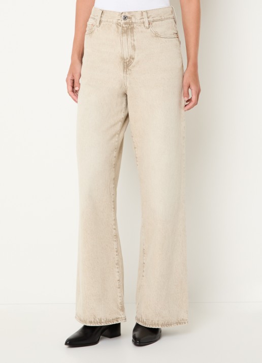Bellerose Parthe high waist wide fit jeans met gekleurde wassing