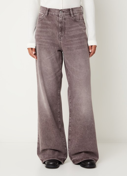 Bellerose Parthe high waist wide fit jeans met gekleurde wassing
