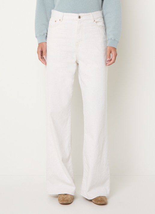 Bellerose Parthe high waist wide fit jeans met gekleurde wassing