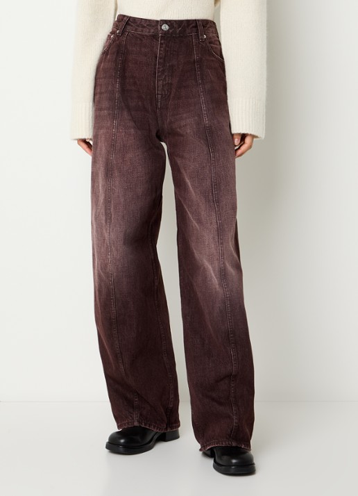 Bellerose Perl high waist balloon fit jeans met gekleurde wassing
