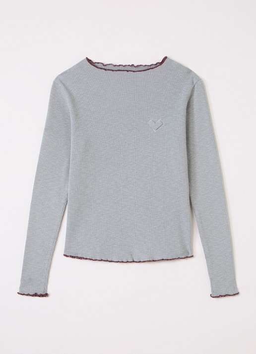 Bellerose Ribgebreide top