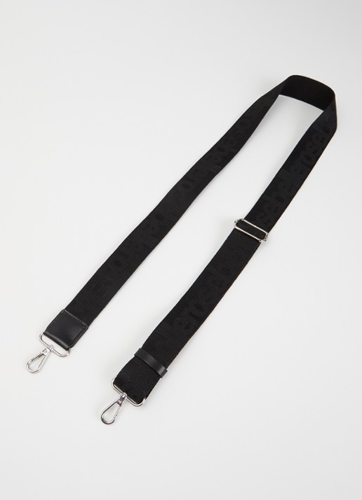 Bellerose Schouderriem met details van leer en logoprint
