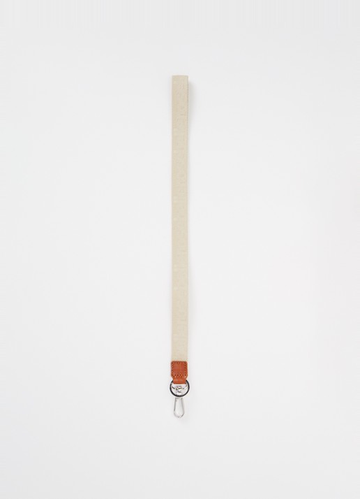 Bellerose Sokey sleutelhanger met details van leer en logoprint