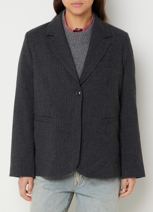 Bellerose Valenti oversized blazer in wolblend