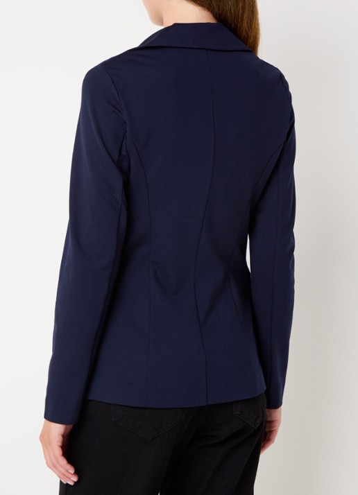 Benetton Blazer met klepzakken - achterkant 3 donkerblauw