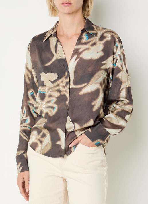 Benetton Blouse met bloemenprint