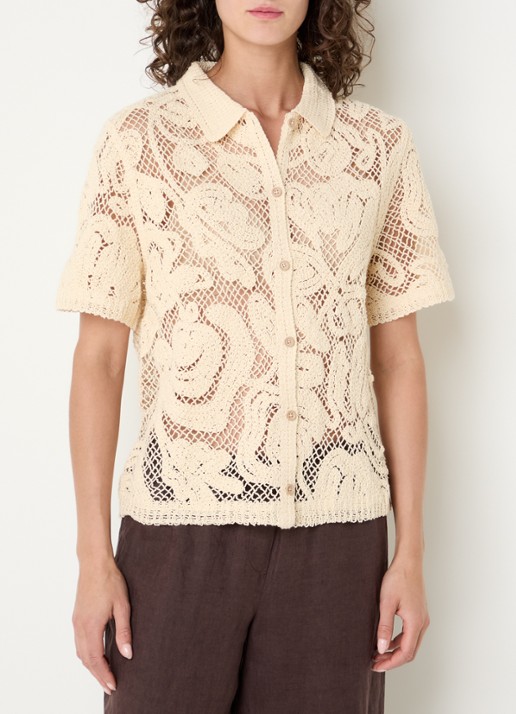 Benetton Blouse van crochet