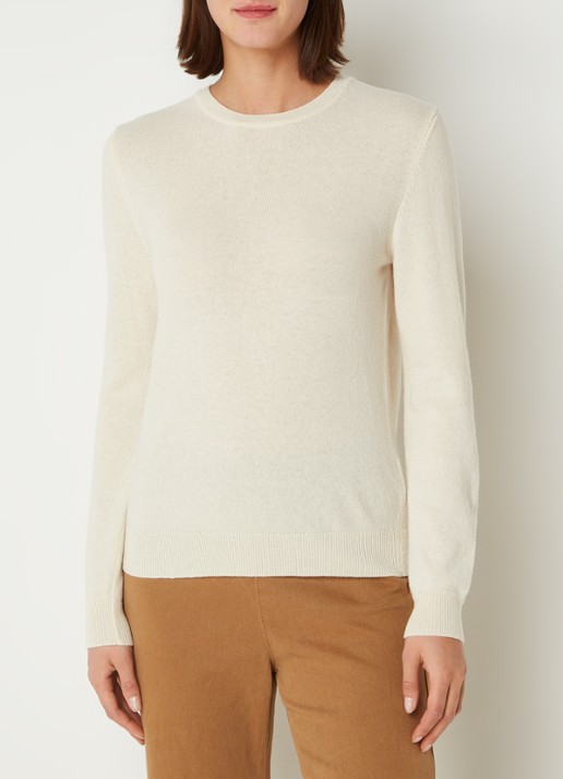 Benetton Fijngebreide pullover van merino wol
