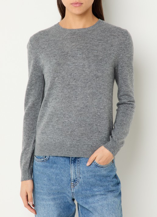 Benetton Fijngebreide pullover van merino wol