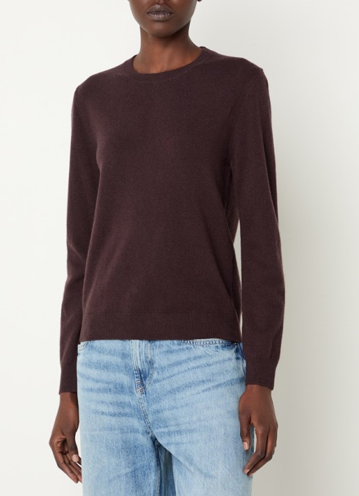 Benetton Fijngebreide pullover van merino wol