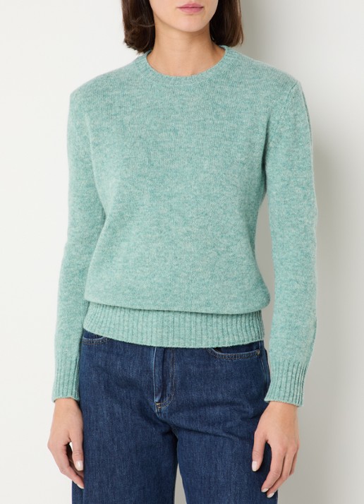Benetton Fijngebreide pullover van wol