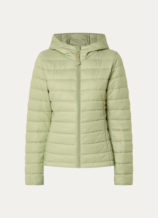 Benetton Gewatteerd jack met waterafstotende coating
