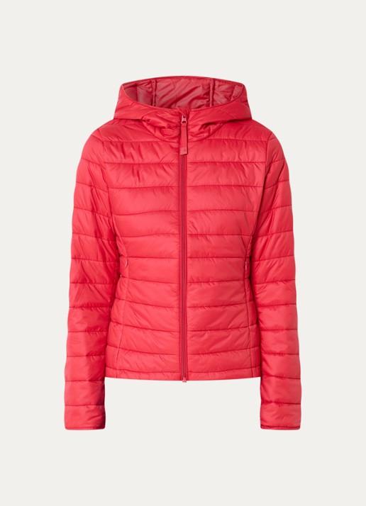 Benetton Gewatteerd jack met waterafstotende coating