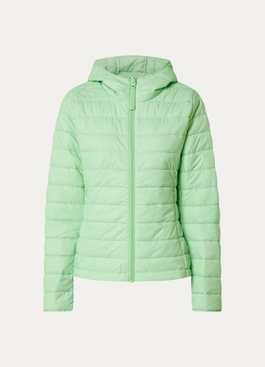 Benetton Gewatteerd jack met waterafstotende coating