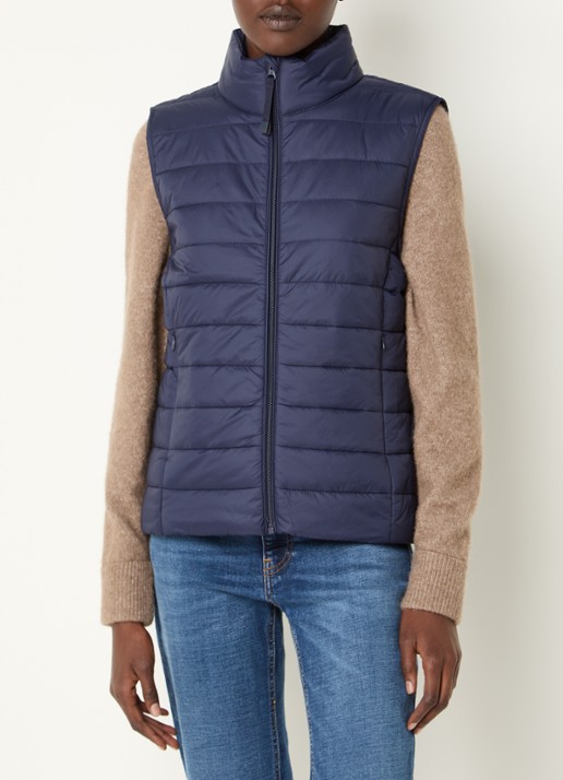 Benetton Gewatteerde bodywarmer met waterafstotende coating