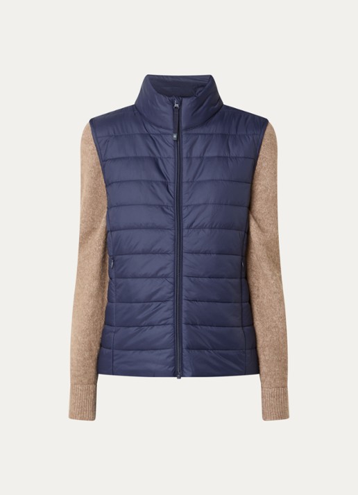 Benetton Gewatteerde bodywarmer met waterafstotende coating