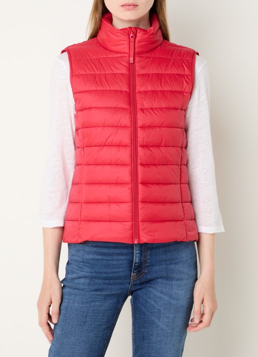 Benetton Gewatteerde bodywarmer met waterafstotende coating