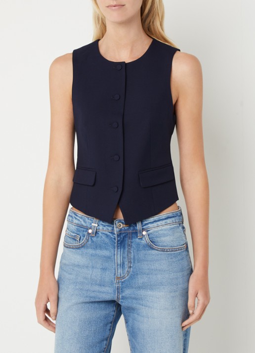Benetton Gilet met ronde hals