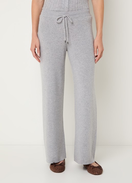 Benetton High waist straight fit joggingbroek