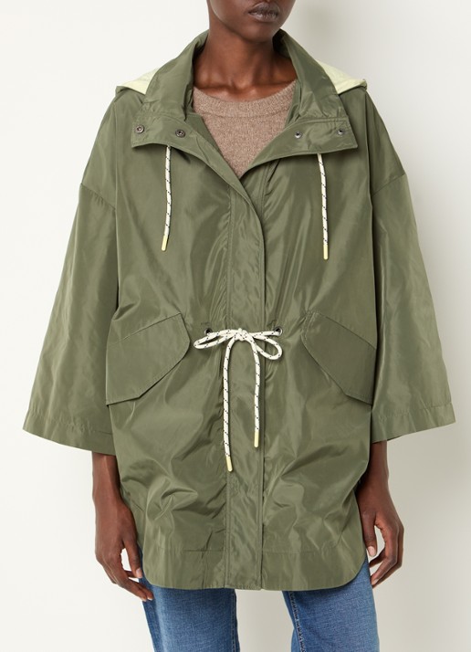 Benetton Jack met capuchon en klepzakken
