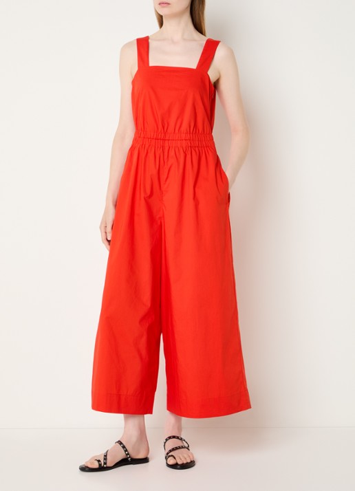 Benetton Straight fit jumpsuit met steekzakken