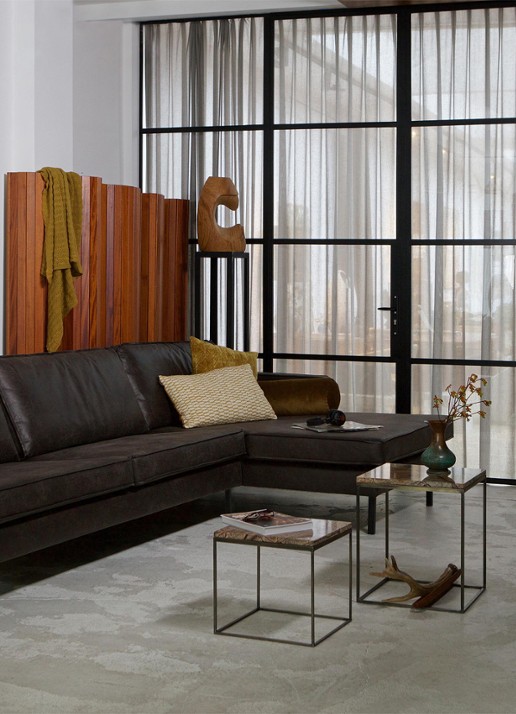 BePureHome Mellow bijzettafel set van 2 - voorkant 3 naturel