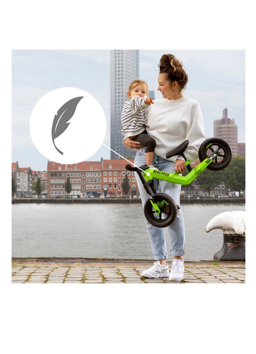 Berg Toys Biky Mini loopfiets - voorkant 7 felgroen