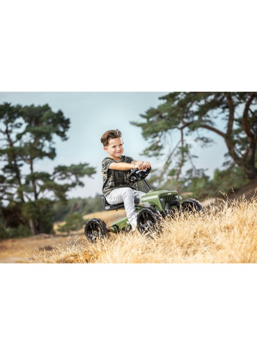 Berg Toys Buzzy Jeep Sahara skelter - voorkant 2 groen