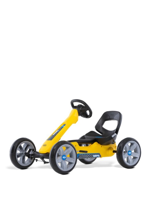 Berg Toys Reppy Rider skelter - voorkant geel