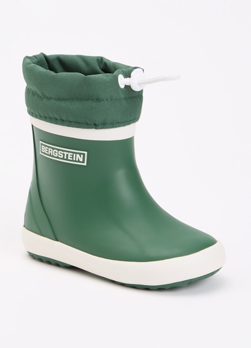 Bergstein Classic regenlaars met logo - voorkant 2 groen