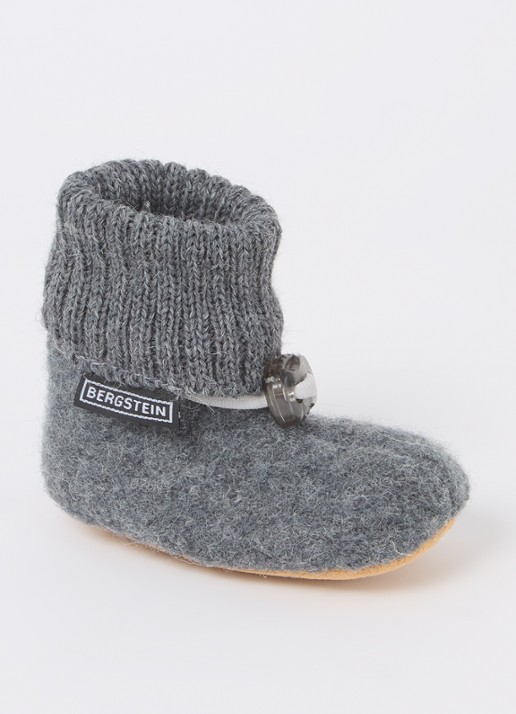 Bergstein Cozy babyslofjes van wol in giftbox